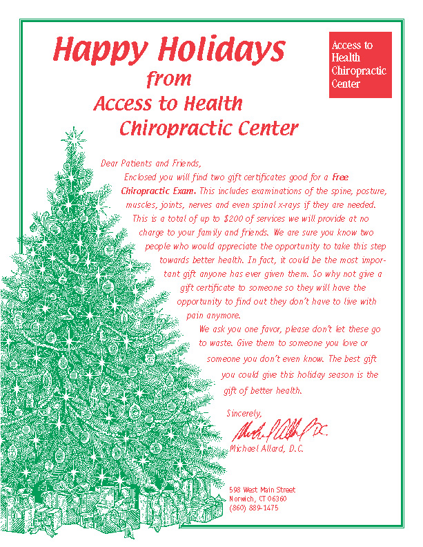 GC Christmas Tree Letter